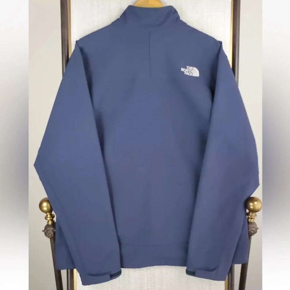 THE NORTH FACE Apex Bionic Softshell Full Zip Blue Jacket Coat - Size XL